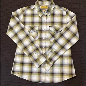 Dixxon Flannel Co x Sublime Plaid Long Sleeve Shirt - Small - Great Condition